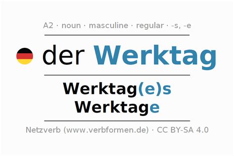 werktag in german